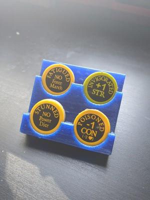 Round Game Token Holder