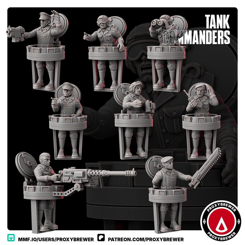 Tank Commanders - Male Builder