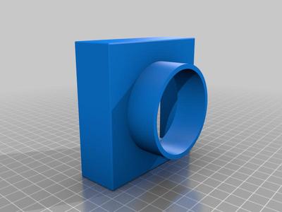 80mm fan to 2" fitting