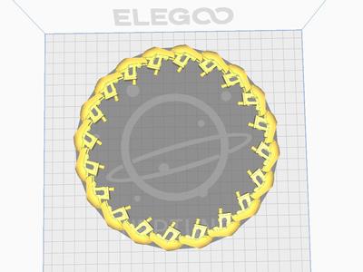 Benchy Wreath