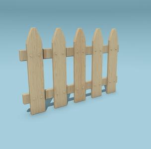 Simple Wood Fence