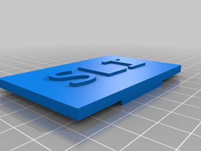 Nvidia Stock SLI bridge cover plate
