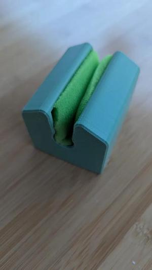 Cable Cleaner (with household sponge)   