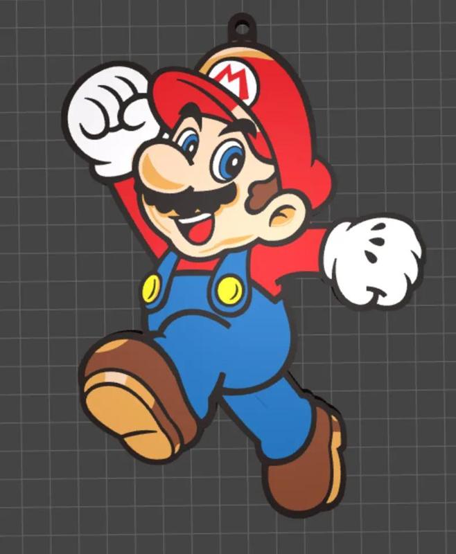 MARIO KEYCHAIN   