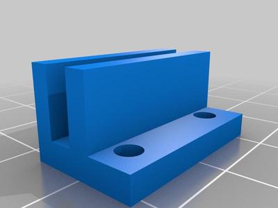 Remix - ADXL345 bracket for Ender direct drive plate 3mm thick