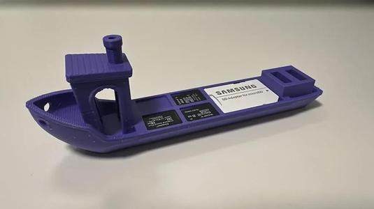Benchy Boat with storage, for sd cards!   