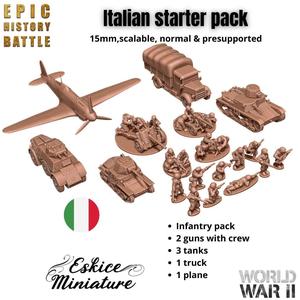 Starter italian WW2 - 15mm for EHB
