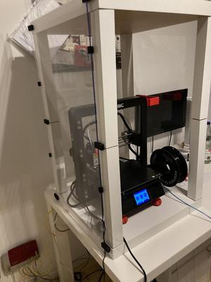 Lack Frame Plexiglass Holders