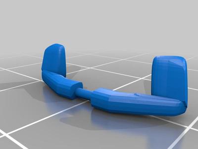 dodge tow mirrors 64 scale