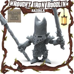 Garden Fable: Wrought Iron Bogglin - Aazgalk