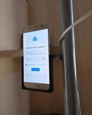 Samsung S7 Halter zum Schrauben   