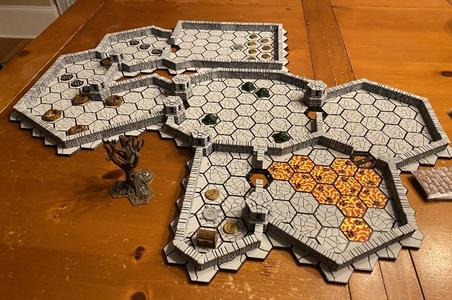 MagHex by Xevin - Ashlar Mods for Weird Walls in Gloomhaven