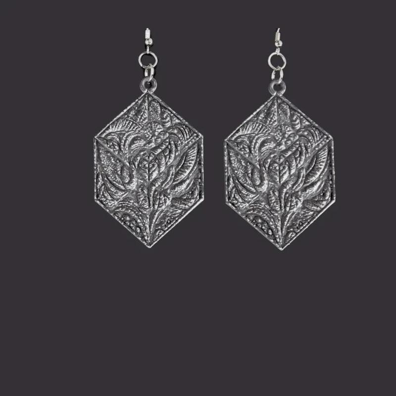 Circ Forest Earrings   