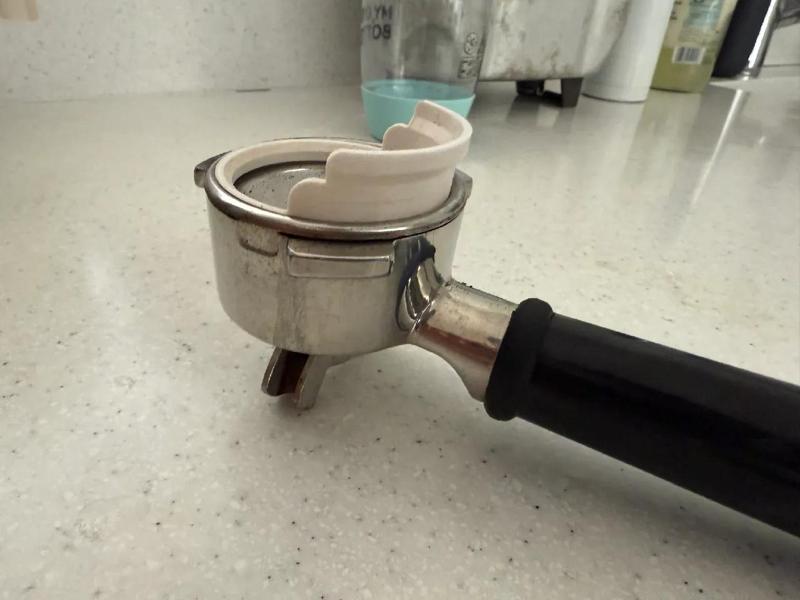 Portafilter extension (58mm) - no more spilling coffee   