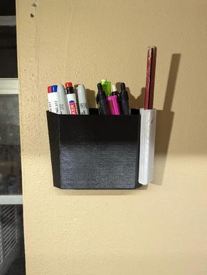 Wall Mounted Pencil Holder   
