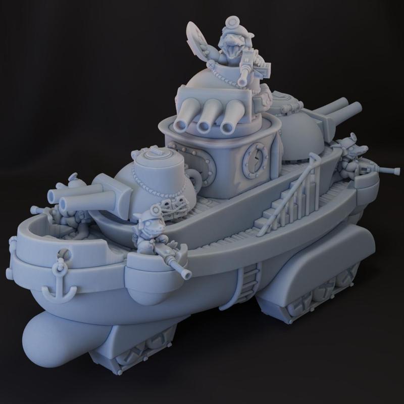 Kobold Land Attack Ship