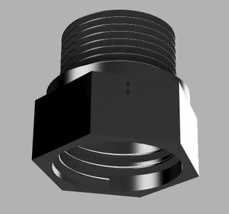 PCO 1810 (PET BOTTLE) TO G3/4 ADAPTER,  redukce PCO 1810 (PET lahev) na G 3/4   