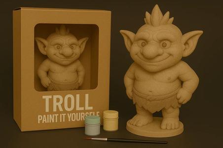 Troll – Paint-It-Yourself   