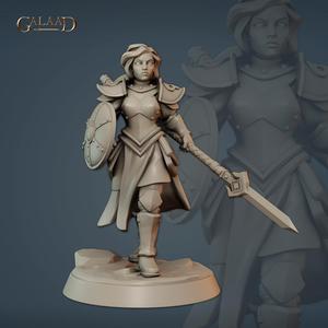 Female vanguard fighter