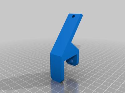 Led lamp monitor holder (for UL LED 00789 and Acer monitor x233h)