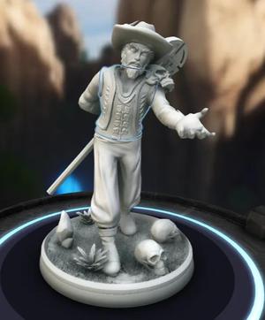 kazimir bloodwalker dnd mini figure   