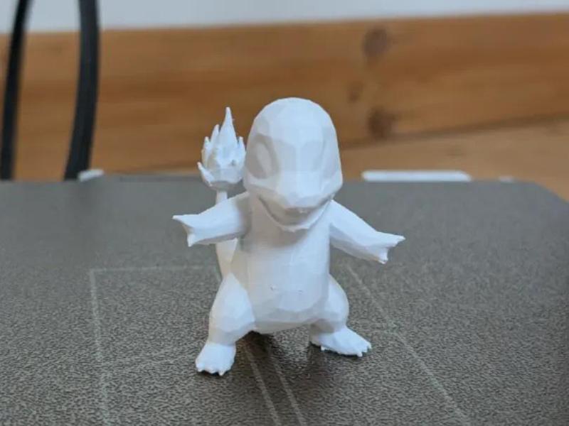 Low poly Charmander   