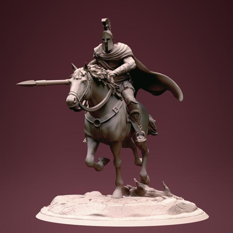 Greek warrior horse 1