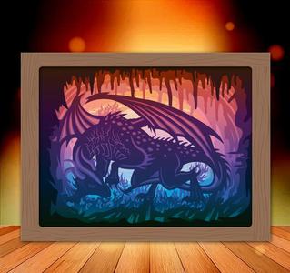 Dragon Reincarnation (Dragon Reborn) light box