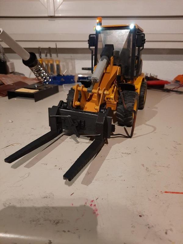 Bruder servo Palettengabel /-/ moving  palett fork