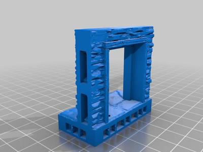 Doorway - Internal walls - Dungeon Tiles - OpenLOCK