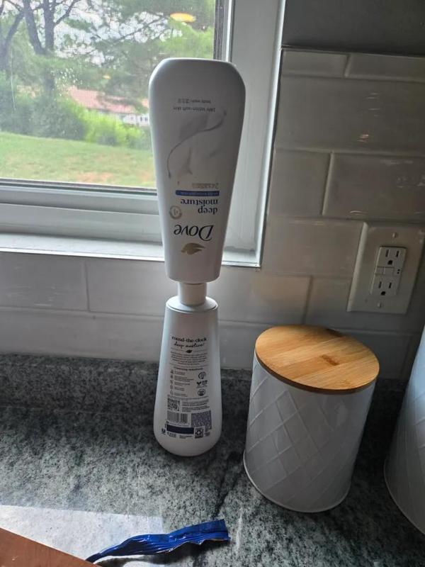 Dove Bodywash bottle adapter/coupler   