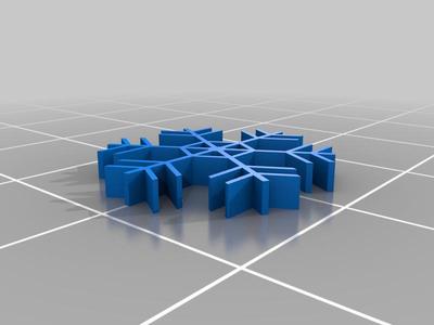 snowflake ring