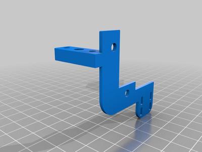 ET4 BLTOUCH SUPPORT & WIRE PILLAR