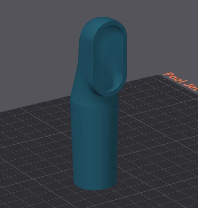 Pool Jet (longer, thicker walls, tapered)   