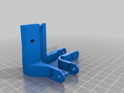 Extruder plate wide wide 