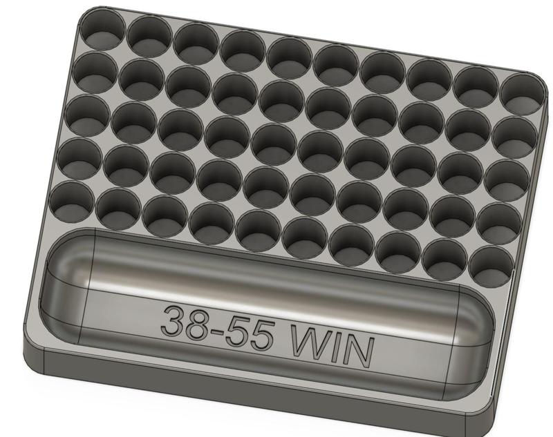 38-55 Win Reloading Tray