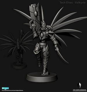 Tech Elves - Flying Hero - Valkyrie