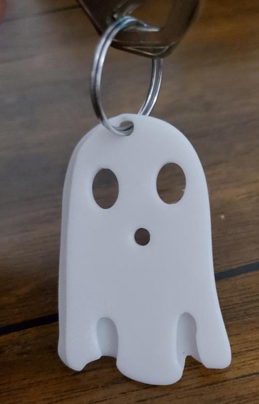 Halloween Ghost Keychain