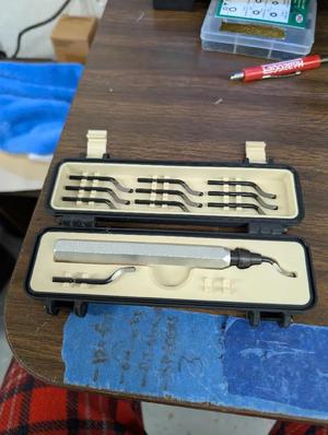 5mm shorter bottom insert for voltrish 11-Blade Deburring Tool   