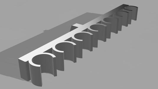 Marker holder mount for Honeycomb storage wall