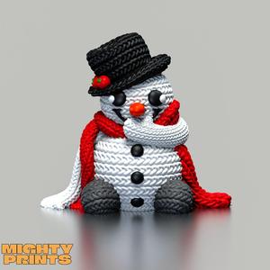 Knitted Snowman