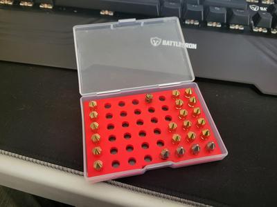 Nozzle box inlay
