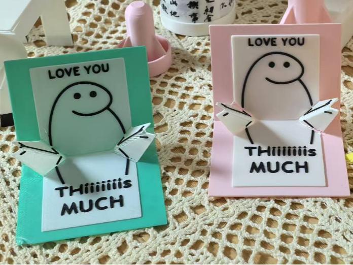 Origami: Love U This Much  Papercraft: Love You This Much