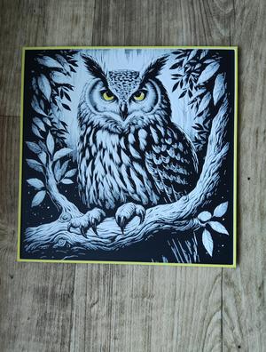 Eagle Owl hueforge