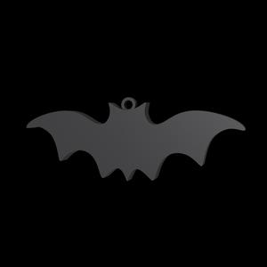 Bat for keychains, earrings and necklaces
