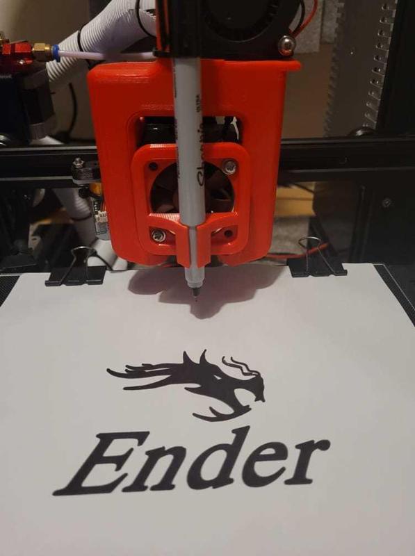 Pender: Pen Holder for 40mm Fans