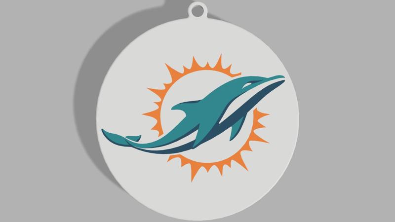 NFL - Miami Dolphins - Christmas Ornament