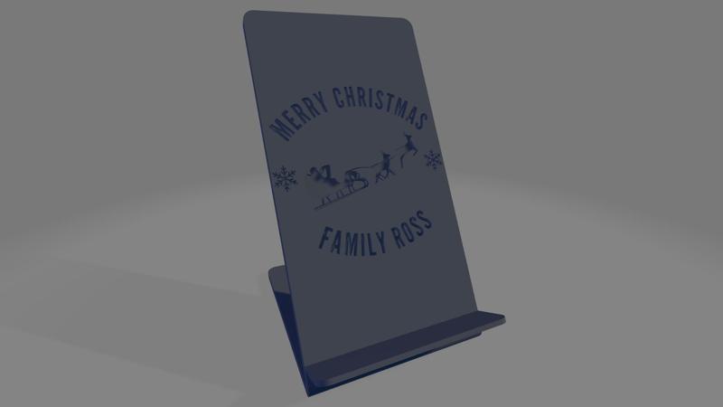 Ross Family Christmas Phone Stand – The Perfect Holiday Gift!