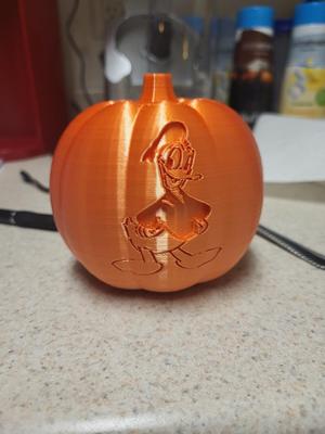 Donald Duck Pumpkin
