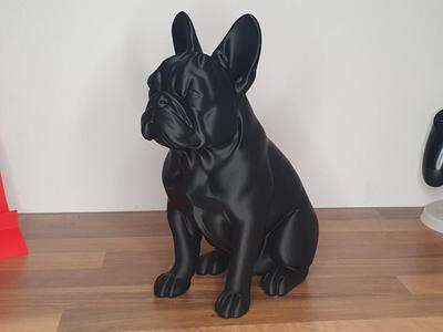 Sculpture "French Bulldog"